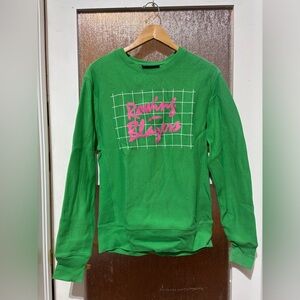 Rowing Blazers New York Green Graphic Sweatshirt | Size S